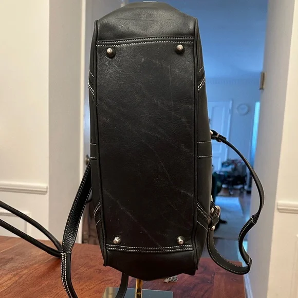 Coach SoHo Black Leather Shoulder Bag Y2K vintage - Picture 12 of 14